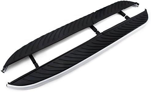 Deebior 2pcs OE Style For 08-15 Land Rover LR2 Black Aluminum Side Running Boards Step Nerf Bars