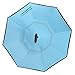 Newsight Reverse Umbrella, Double Layer Inverted Umbrella Upside Down, Self Stand, C Shape Handle, Inverse Inside Out Folding for Car, Windproof, Waterproof, Sun Protective (Sky Blue Idea)