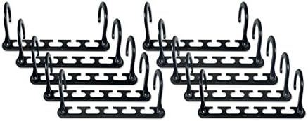 Wonder Hanger MAX 10-pack Space Saving Closet Solution Black
