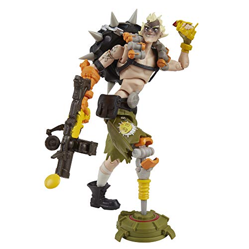Hasbro Overwatch Ultimates Serie Junkrat 15 cm große Videospiel Charakter Action-Figur zum Sammeln mit Accessoires – Bild 4
