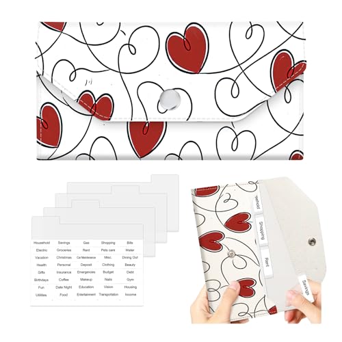 BOFKWSY Cash Envelope Wallet