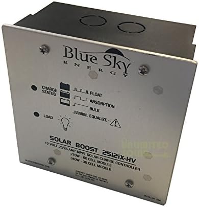 Blue Sky Energy Solar Boost 2512i-HV MPPT 25 Amp Charge Controller, 25 Amp 12 Volt