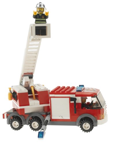 lego city fire truck 7239