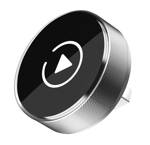 MYACUC 2026 Wireless CarPlay & Android Auto Adapter, 2 in 1 Adapter for iPhone and Android, WiFi 2.4/5GHz with Auto Connect, Stable Plug & Play and Latency-Free, Premium Aluminum Design
