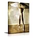 wall26 - Canvas Prints Wall Art - Beautiful Ballerina Dancing with White Tutu | Modern Wall Decor/Home Decoration Stretched Gallery Canvas Wrap Giclee Print. Ready to Hang - 18