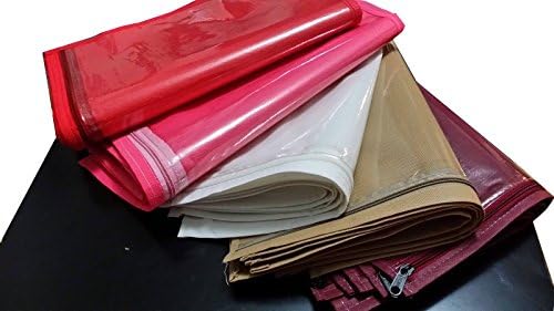 Mufaddal Traders 36 pc Oneside Clear Plastic Clothes Sari Saree Garment Storage, Cover Bags