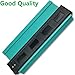 Plastic Contour Gauge Duplicator 10 Inch, Ruled Contour Duplication Gauge, Shape Duplicator,Circular Frame Profile Gauge Tool Winding Pipes,Ducts and Many Objects, Precisely Copy Irregular Shapes