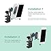 UGREEN Magnetic Phone Stand Desk Clamp Compatible for iPhone X 8 6 7 Plus 6S 5S 5 SE, Samsung Galaxy S8 S9 S7, Google Pixel 2 XL, Magnet Cell Phone Holder Table Mount for Smartphone