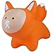 Babe Fairy Bouncy Horse Hopper with Pump-Jumping Anima Toys for Toddlersl-Bouncy Animals Toys(Orange Fox)