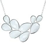 Jane Stone Bubble Bib Chunky Necklace Fashion Jewelry Statement Necklace Party Jewelry(Fn0564)