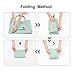 FUNFEL Foldable Travel Duffel Bag Tote Carry on Luggage Sports Water Resistant Nylon