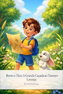 Livro Bento e Tico A Grande Caçada ao Tesouro Laranja