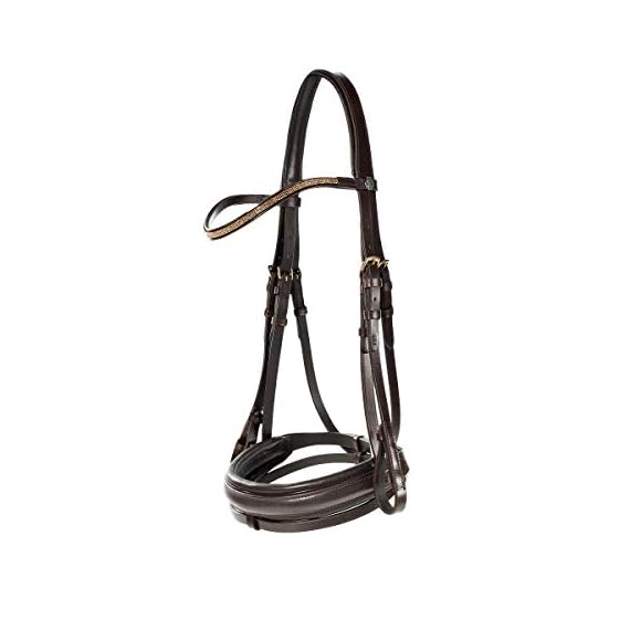 Horze-Dorchester-Pro-Bell-Anti-Rub-Neoprene-Bell-Boots-with-Bling-Spruce-Brown-L