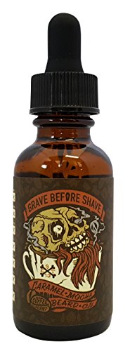 UPC 638346310455, GRAVE BEFORE SHAVE Caramel Mocha Blend Beard Oil (Caramel Mocha Coffee scent)