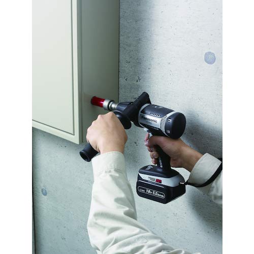 Panasonic Rechargeable Drill Driver, 18 V, Main Unit Only (Battery Pack/Charger/Case Sold Separately), High Power IP56 EZ7450X-H for Large Diameter Drilling, Gray