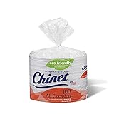 Chinet Classic White, Round All Occasion Fiber Plates, 8.75 Inch, 100 Count