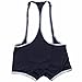 FEESHOW Men's Suspender Singlet Bulge Pouch Leotard Bodysuit Underwear Briefs (Blue, M)