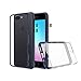 iPhone 8 Plus, iPhone 7 Plus Premium Modular Slim Case [RhinoShield Mod] Shock Absorbent Heavy Duty Protective Cover - Compatible w/ Wireless Charging & Lenses - Dark Blue Bumper w/ Clear Back