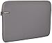 Amazon Basics 17.3-Inch Laptop Sleeve, Protective Case with Zipper - Gray