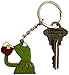 Kermit None of My Business Meme Keychain Kermit Keychain Kermit Sipping Tea Keychain (Kermit Keychain)