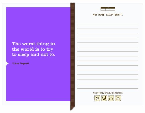 Knock Knock Mini Inner-Truth Journal, I Can't Sleep, 4 x 5.75 Inches (50077) (Mini IT)