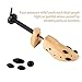Unisex Professional 2-Way Shoe Tree Stretcher Size 4-13, Adjustable Length & Width, Wood Shaper Set of 2 (A pair-L:(Men:10-13|Women:10-12), Wood)