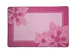 Kids Area Rug, Girls Flowers | Children's Room Carpet in Pink with Floral Accents | Delta Children