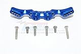 Traxxas Ford GT 4-Tec 2.0 (83056-4) Upgrade Parts Aluminum Rear Shock Tower - 1Pc Set Blue
