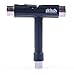 Skitch Skateboards T-Tool Skate Tool - Universal Multi-Function Sport Socket Tool for Adjusting Skateboards, Longboards, Scooters and Roller Skates (Black)