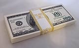 1 BUNDLE of PROP Money $100 Bill Style Filler great for Movie TV Film Production