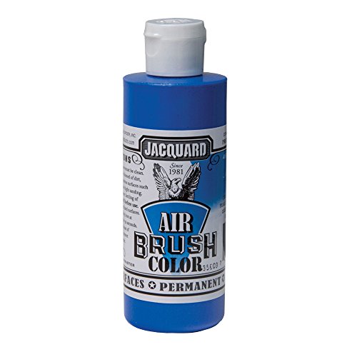 Jacquard Airbrush Color 4Oz Metallic Blue