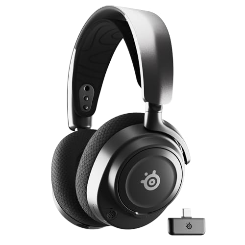 SteelSeries Arctis Nova 7 Wireless Multi-Plattform Gaming-Headset– PC, PS5, VR – Magnetische Neodym-Treiber– 2,4 GHz+ Bluetooth-Sound– 38 Std. Akkulau