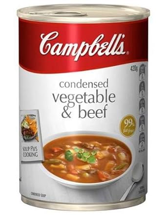 Campbell Suppen Kondensierte Suppe Gemuse Rindfleisch 420gm Amazon De Lebensmittel Getranke