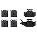 KMG 2000-2002 Yamaha YFM 400 Kodiak Front + Rear Non-Metallic Organic NAO Brake Pads Set