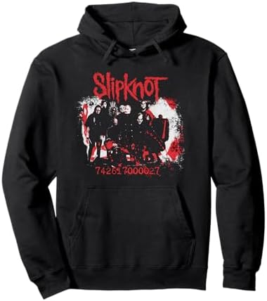 Amazon.com: Official Slipknot Self Titled Pullover Hoodie