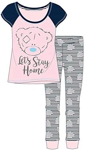 Womens Plus Size Assorted Comics Short Sleeves Long Pyjama Set 8-22