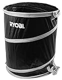 Ryobi 40 Gallon Collapsible and Reusable Lawn and Garden Bag with Quadruple Hand Strap System (21.5 Inches Wide x 26 Inches Tall)