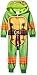 Nickelodeon Little Boys' Toddler Ninja Turtles Uniform Union Suit, Green, 4T