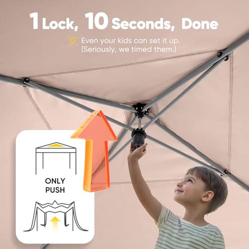 Quictent 10x10 Pop Up Canopy Review: Privacy Shelter with 4 Sidewalls & Mesh Windows image 19