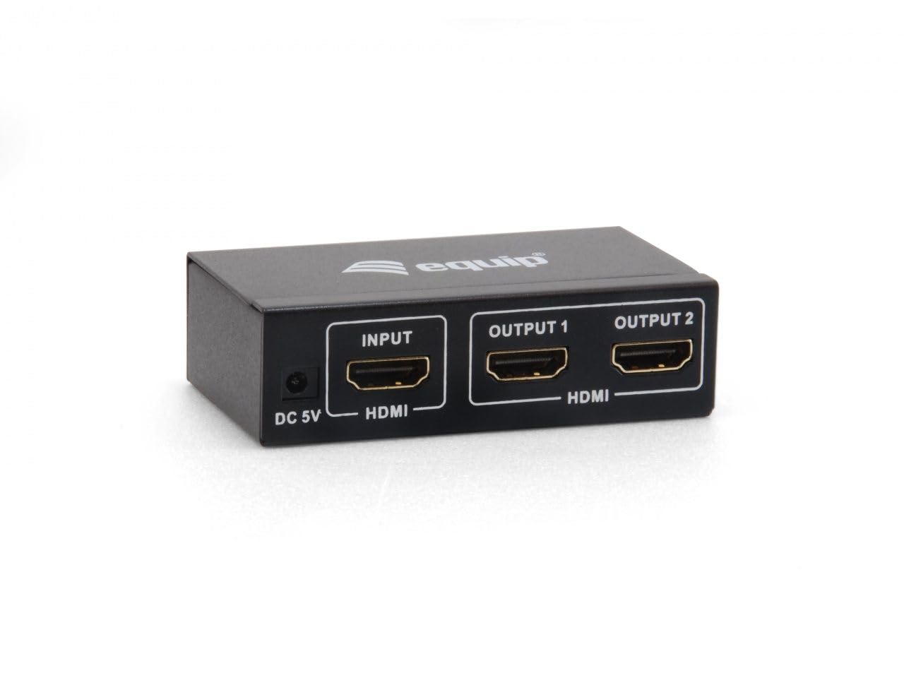 Equip HDMI Video Splitter 2-Port Supports 3D, Monitor Splitter, 1 HDMI to 2 Monitors, Screen Splitter