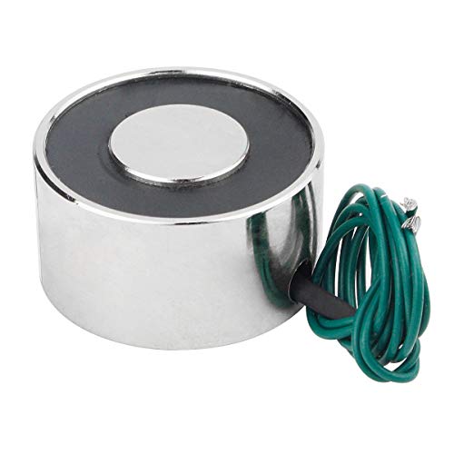 Electrical Buddy Sucked Disc Solenoid Electric Lift Holding Electromagnet 34mm x 18mm DC12V 18KG - Thumbnail 4