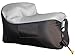 Treadway Air Chair Rapid Inflation, Compact/Lightweight, Inflatable air Filled Beach/Camping Chair - Ideal for Festivals, Gaming, Fishing, Dorm Room, bedrooms & Travel. (Gray/Black)
