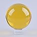LONGWIN 60mm(2.3 inch) Magic Crystal Healing Ball Glass Sphere (Yellow)