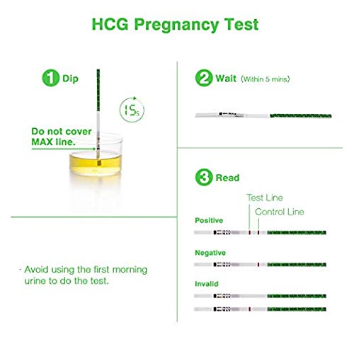 image for Fiery Youth 50 LH Ovulation Test Strips and 20 Hcg Pregnancy Test Stri