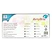 MOLIMERAcrylic Paint Set of 12 Vibrant Colors from ArtyBitz. Quality Non Toxic Paints for use on any number of surfaces. Suitable for Kids & Beginners to Professional Artists