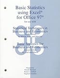 Basic Statistics Using Excel for Office 97, Merchant, Ronald, 0072288574
