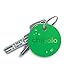 CHIPOLO PLUS (GEN 2) - Bluetooth Tracking Device to Easily Find Your Lost Keys, Wallet, Phone, Bag, Backpack, Etc. Loudest Speaker Alert on the Market (100 dB). Water Resistant. (Green)