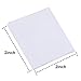 Outus 12 Pack Mini Canvas Panels for Painting Craft Drawing (2 x 2 Inch)