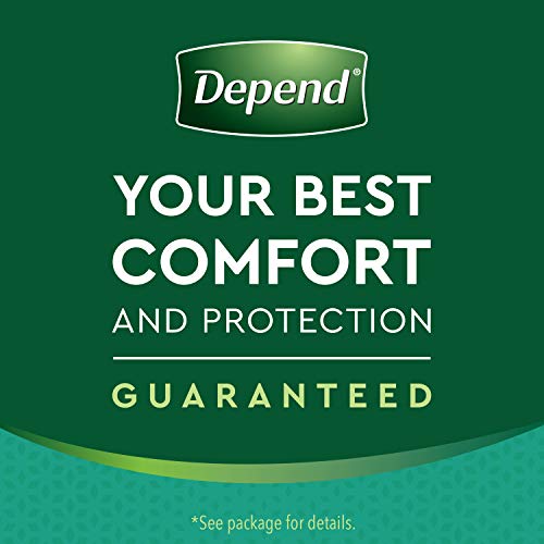 2 Depend+Incontinence+Overnight+Underwear+Packaging