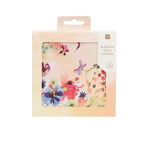 Blossom Girls Cocktail Napkin, 20Pk